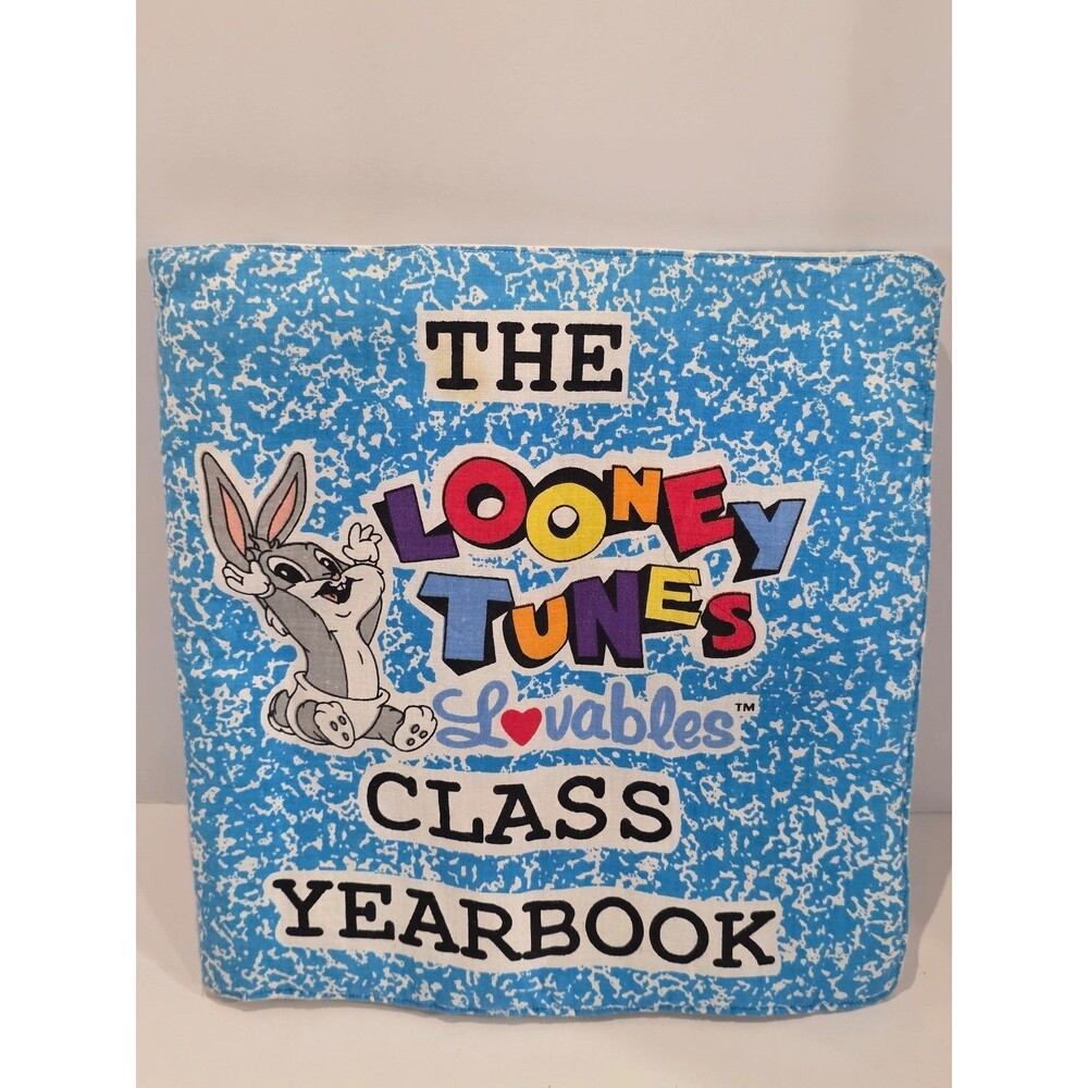 Vintage 1994 Warner Brothers The Looney Tunes Lovables Class Yearbook Soft
